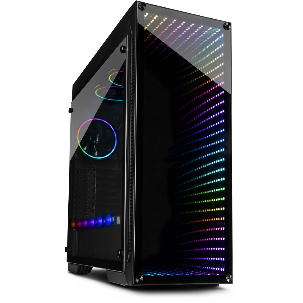 Inter-Tech Geh X-908 Infini2 3x120mm RGB-Lüfter schwarz Inter-Tech Geh X-908 Infini2 3x120mm RGB-Lüfter schwarz