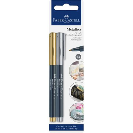 FABER-CASTELL Marker Metallics BK Farbe 250/&shy;251