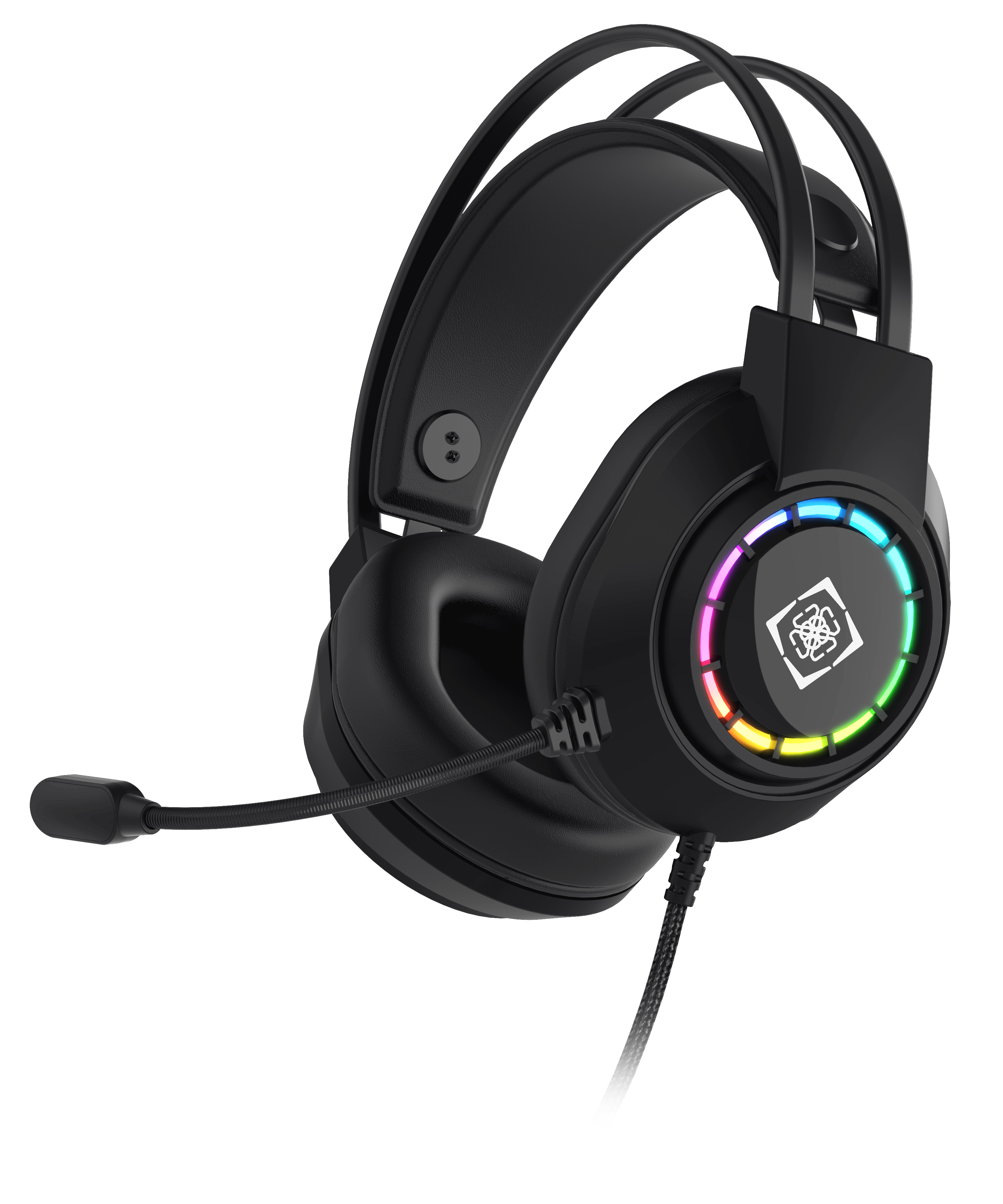 Deltaco Headset Gaming Stereo DH2020 USB RGB schwarz Deltaco Headset Gaming Stereo DH2020 USB RGB schwarz