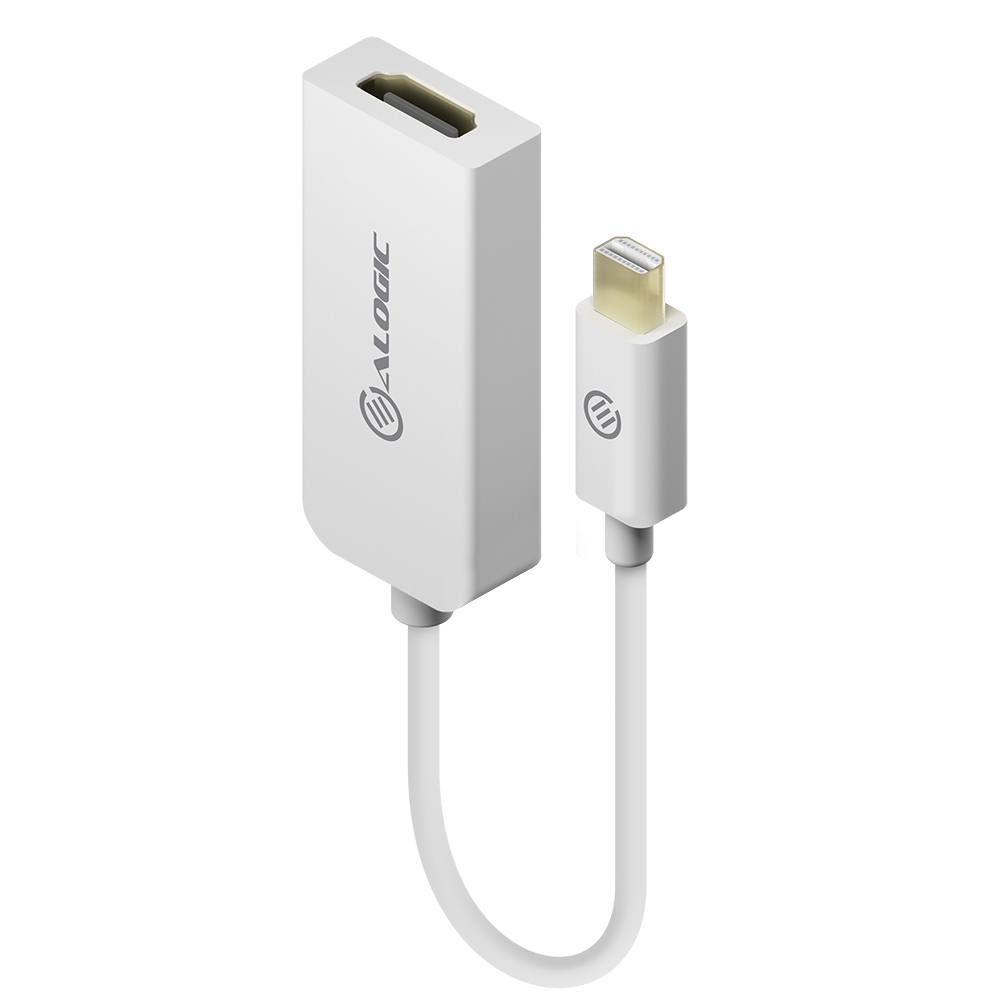 Alogic Adapter DisplayPort Mini -> HDMI                 weiß