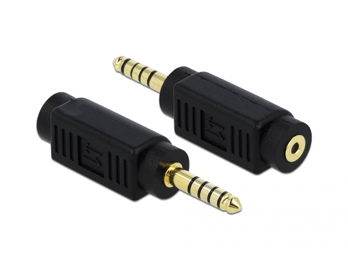 DELOCK Adapter Klinkenst. 4,4mm 5Pin > Klinkenbu 2,5mm 4Pin