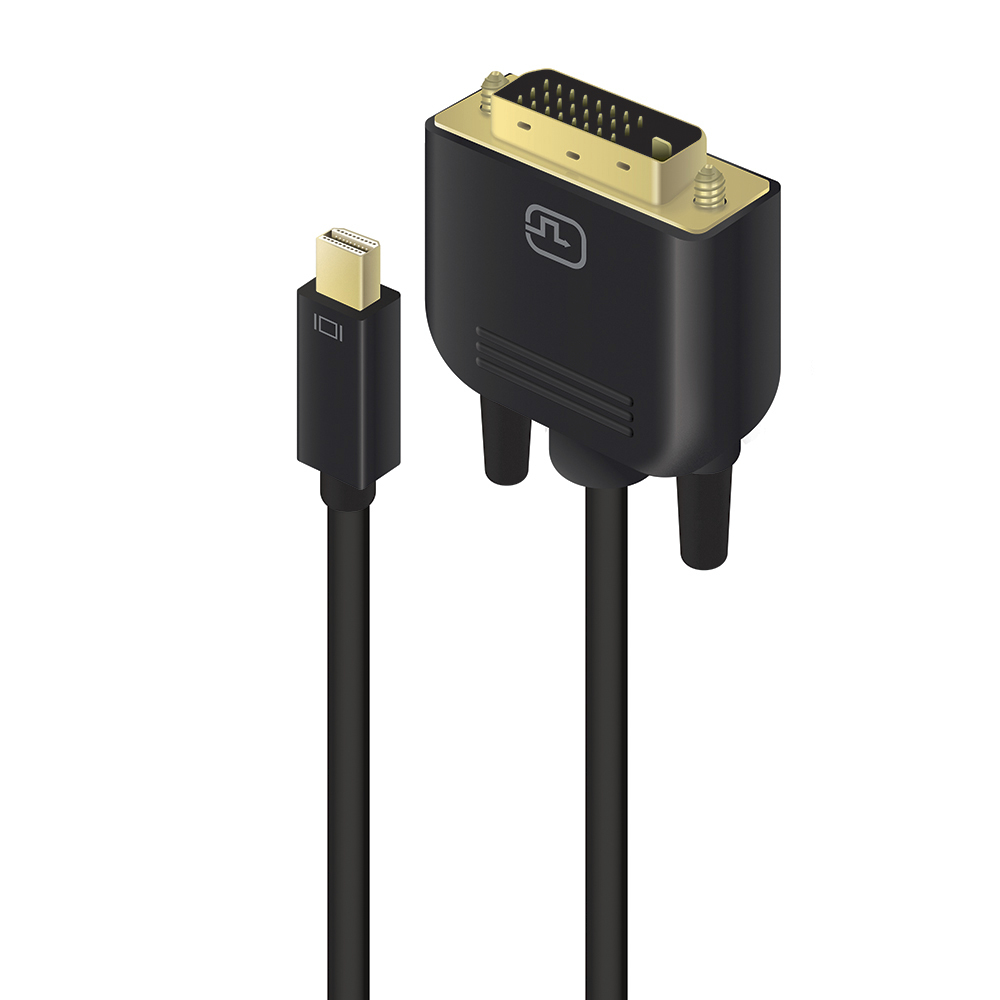 Alogic DisplayPort Kabel Mini DPort -> DVI-D M/&shy;M 2m  schwarz