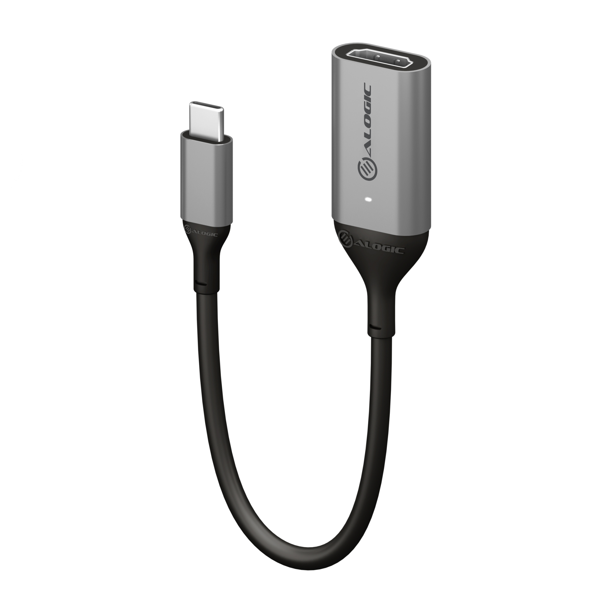 Alogic Adapter USB-C            -> HDMI  4K 60HZ        grau