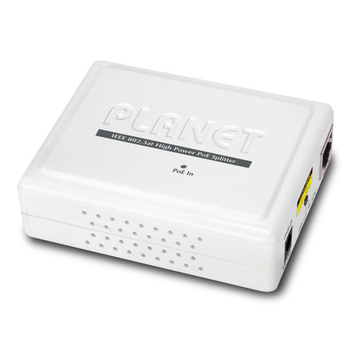 PLANET IEEE 802.3at High Power over Ethernet Splitter(12V & PLANET IEEE 802.3at High Power over Ethernet Splitter(12V &