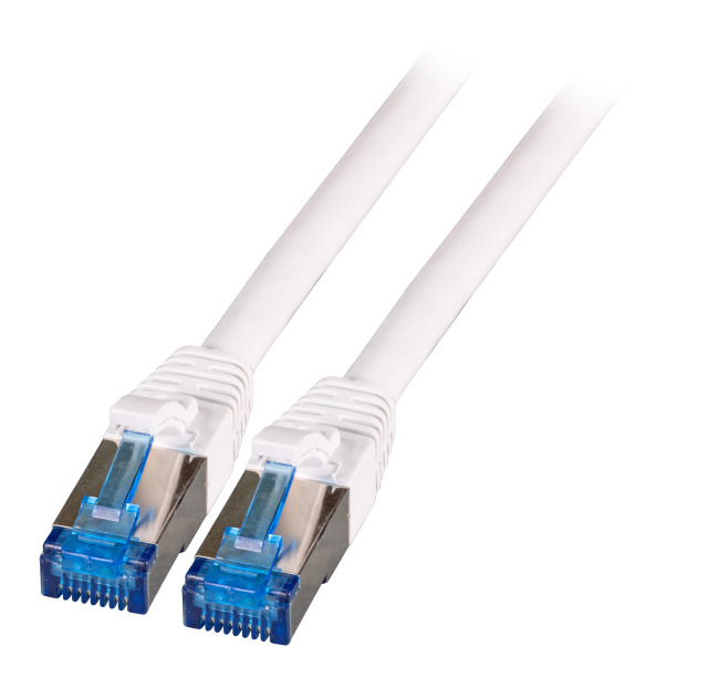 EFB RJ45 Patchk. S/&shy;FTP Cat.6A Cat7 TPE superflex 7.50m weiß