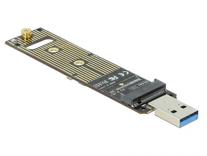 DELOCK Konverter für M.2 NVMe PCIe SSD mit USB 3.1 Gen 2