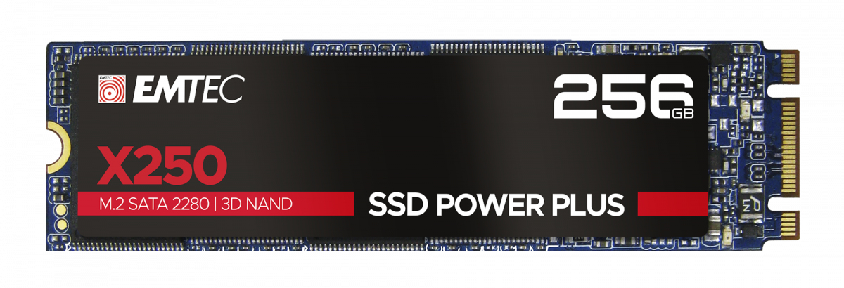 Emtec SSD M.2 Sata X250 256GB Intern