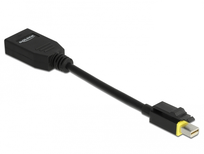 DELOCK mini DP 1.4 > DP Adapter mit Einrastfunktion 8K 60Hz