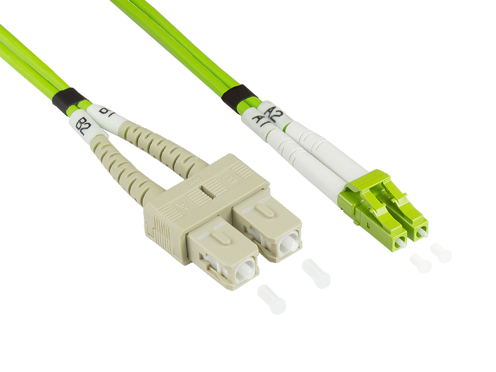 Good Connections LWL Dpx Patchkabel OM5 MM 50/­125Á LC/­SC 5m Good Connections LWL Dpx Patchkabel OM5 MM 50/­125Á LC/­SC 5m