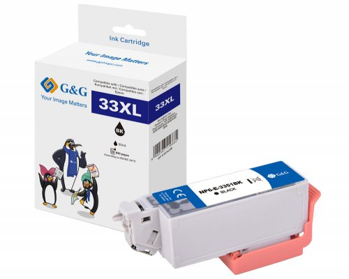 G&G XL-Druckerpatrone kompatibel mit Epson 33XL/­ T3351 G&G XL-Druckerpatrone kompatibel mit Epson 33XL/­ T3351