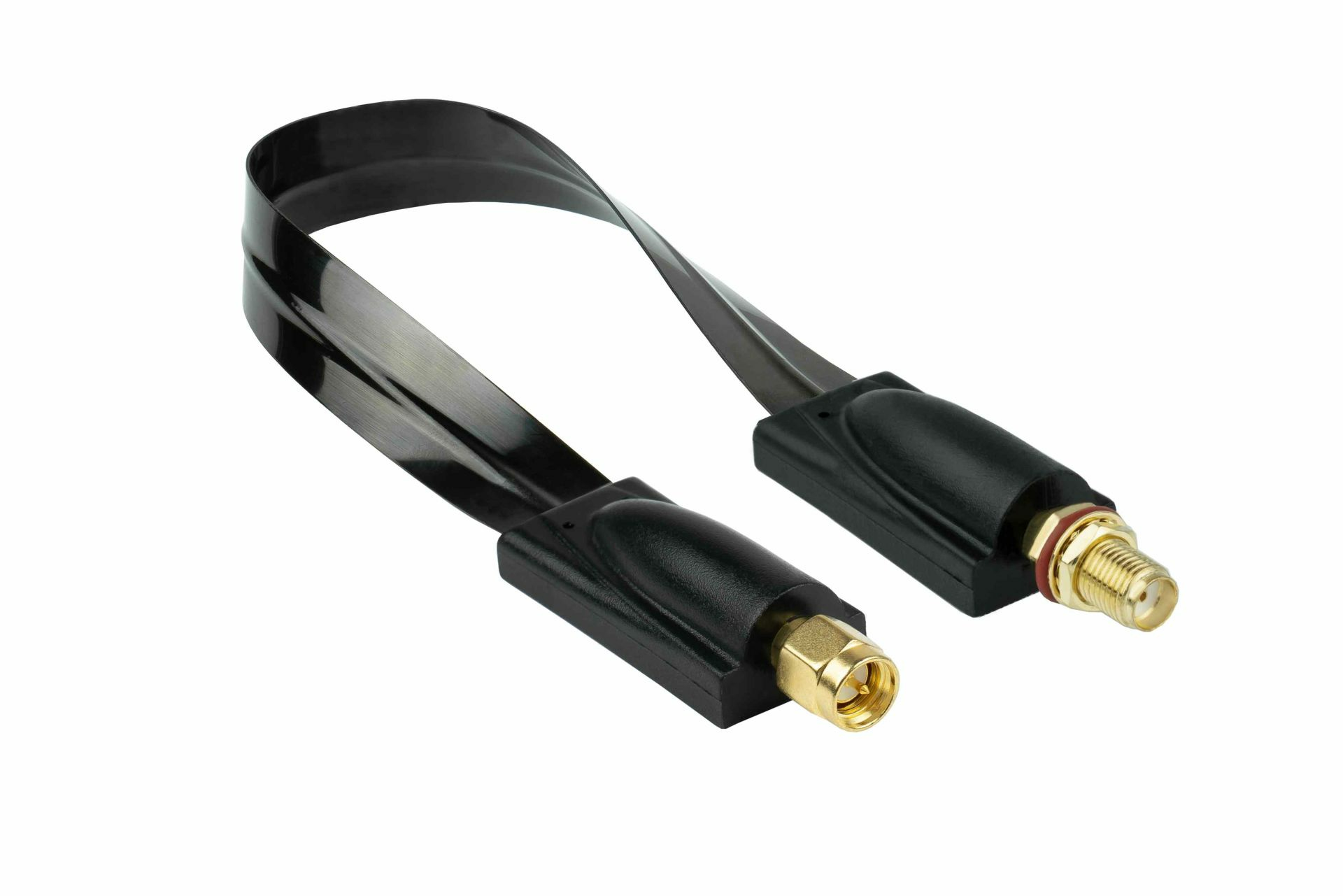kabelmeister Koaxial HF Fensterdurchführung SMA St-Bu 0,2m kabelmeister Koaxial HF Fensterdurchführung SMA St-Bu 0,2m
