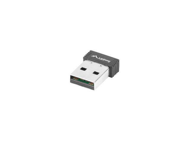LANBERG drahtlose Netzwerkkarte N150 USB 1x interne Antenne LANBERG drahtlose Netzwerkkarte N150 USB 1x interne Antenne