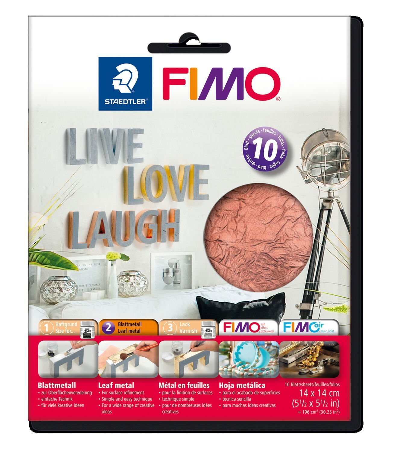 FIMO Zubehör Blattmetall kupfer 10S