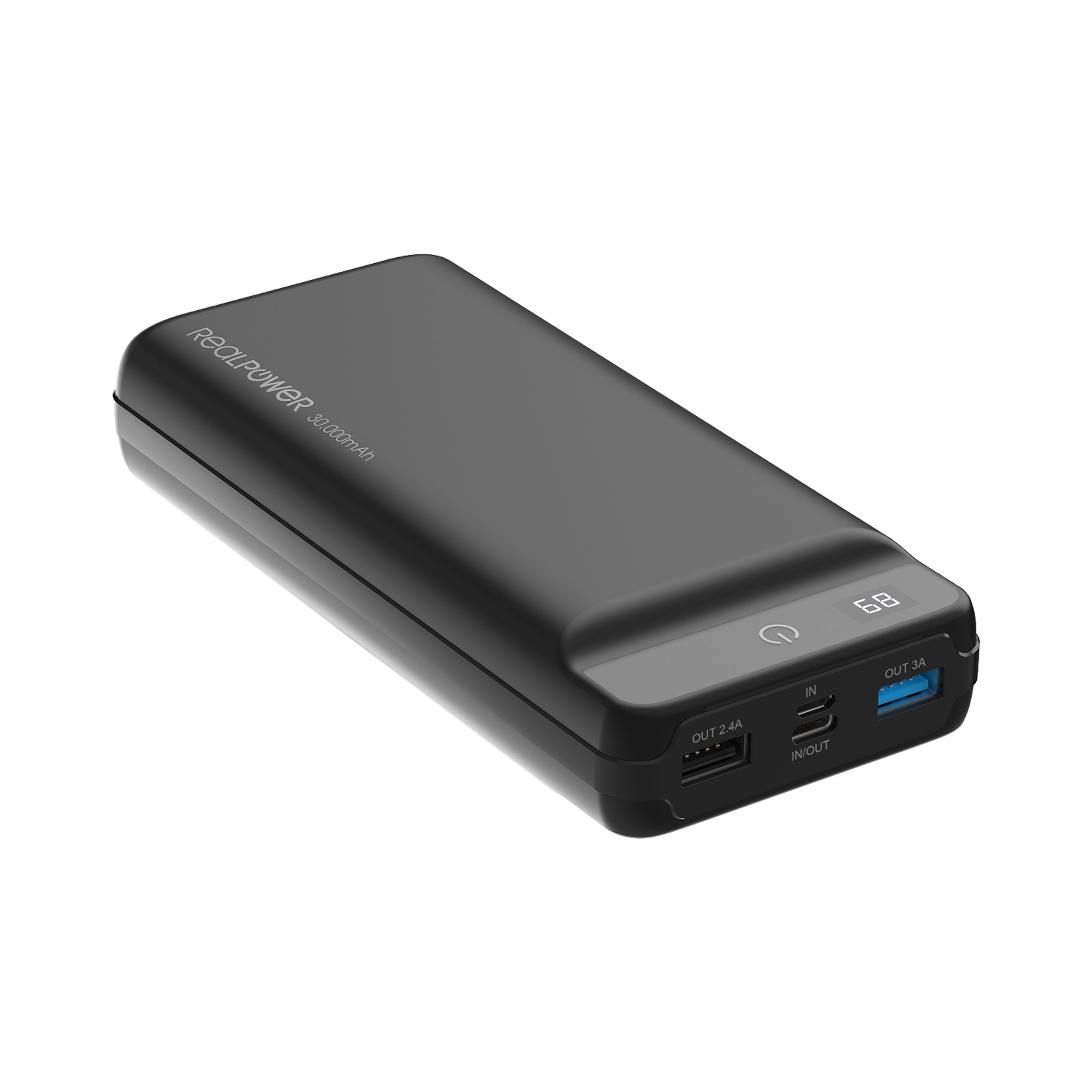 RealPower Powerbank PB-30k PD 30.000mAh RealPower Powerbank PB-30k PD 30.000mAh