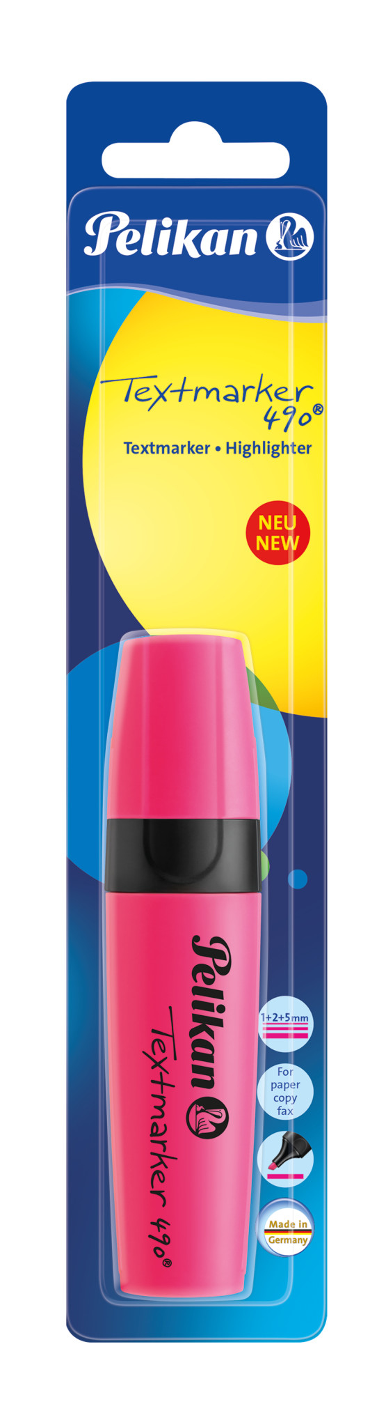 Pelikan Textmarker 490/&shy;B Leuchtrosa 1 ST Blister