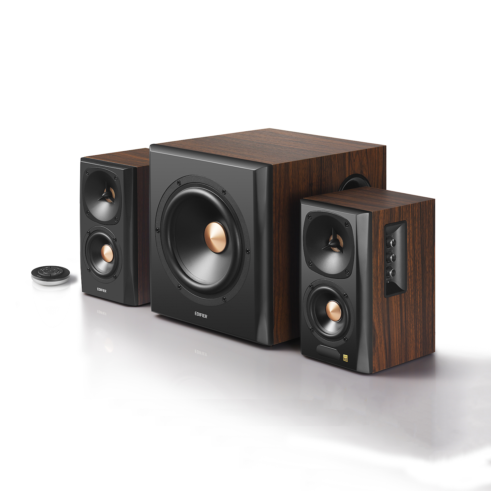 Edifier S360DB  2.1 holz/&shy;schwarz Bluetooth retail
