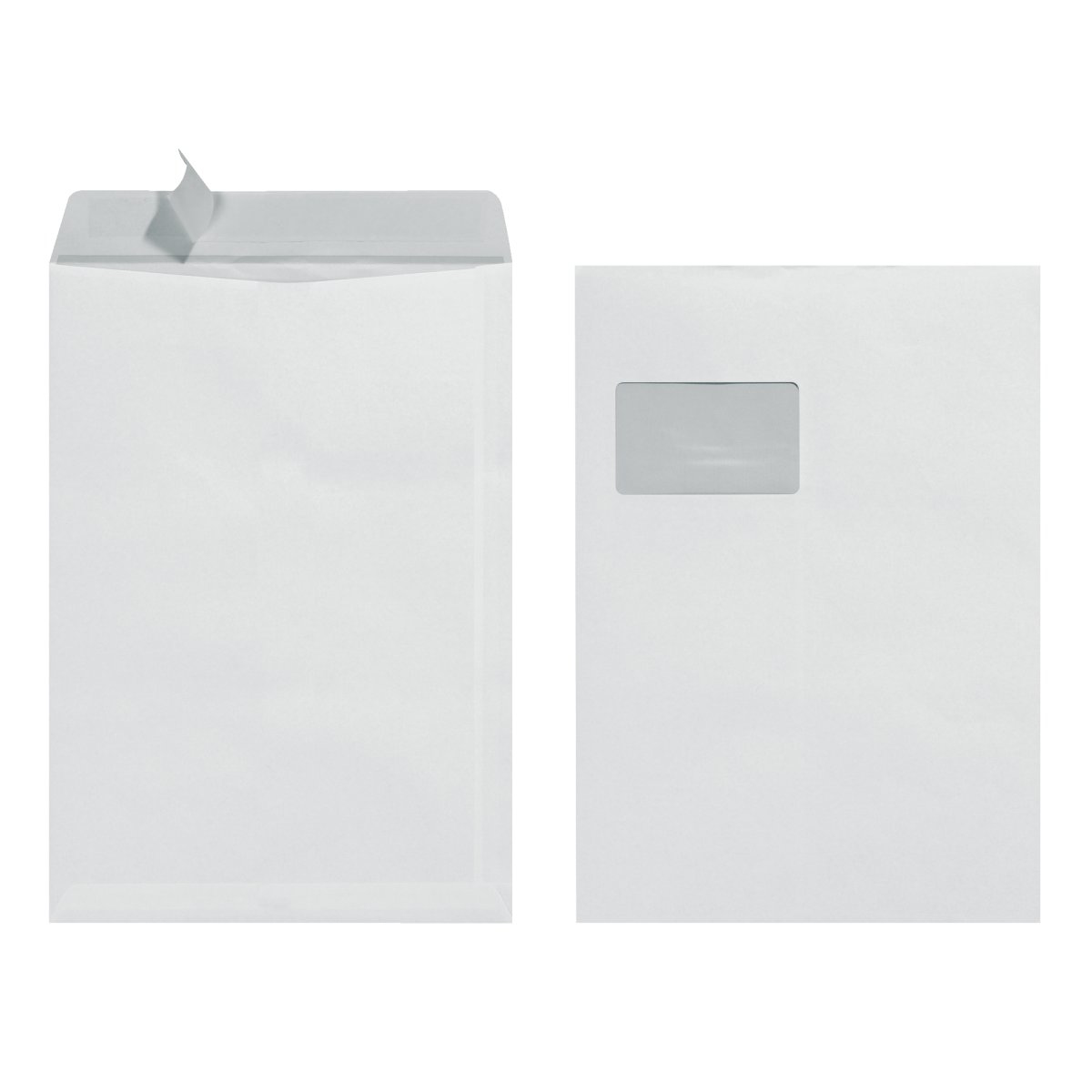 Herlitz Versandtasche C4 90g  haftklebend m Fenst. 25er Pack