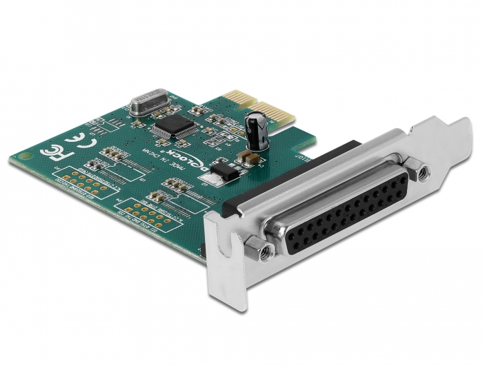 DELOCK PCI Express Card>1x parallel ink.low profile Slotblec