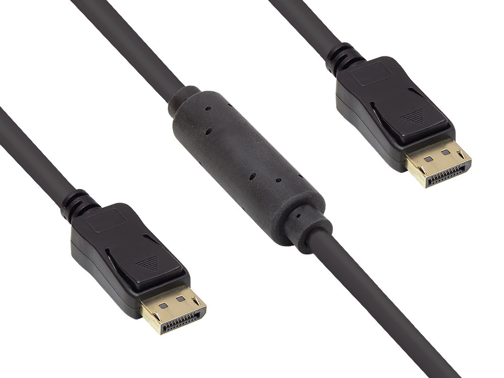 Good Connections Kabel AKTIV DP1.2 4K/&shy;UHD @60Hz schw. 15m