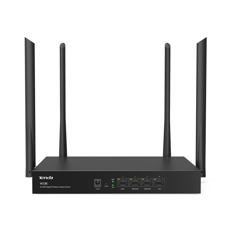 Tenda WL-Router W18E AC1200 Wireless Hotspot Router