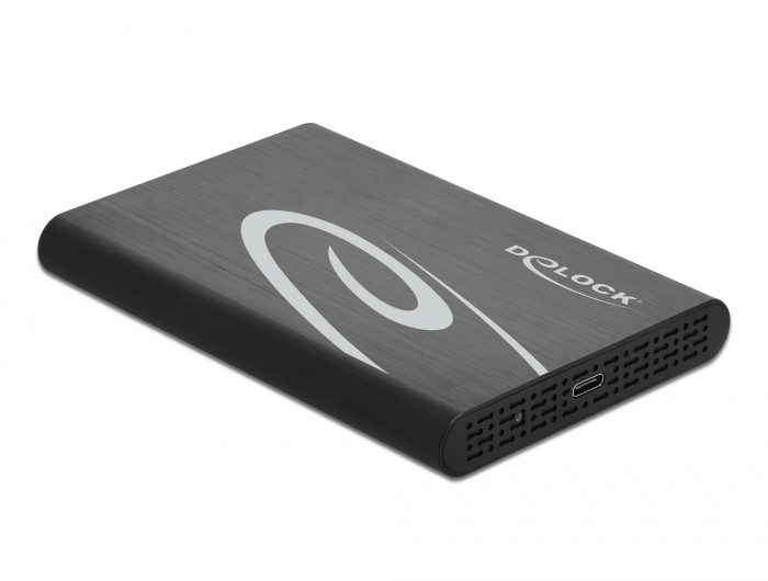 DELOCK Externes Gehäuse 2.5" SATA HDD/&shy;SSD USB 3.1G2 10Gbps