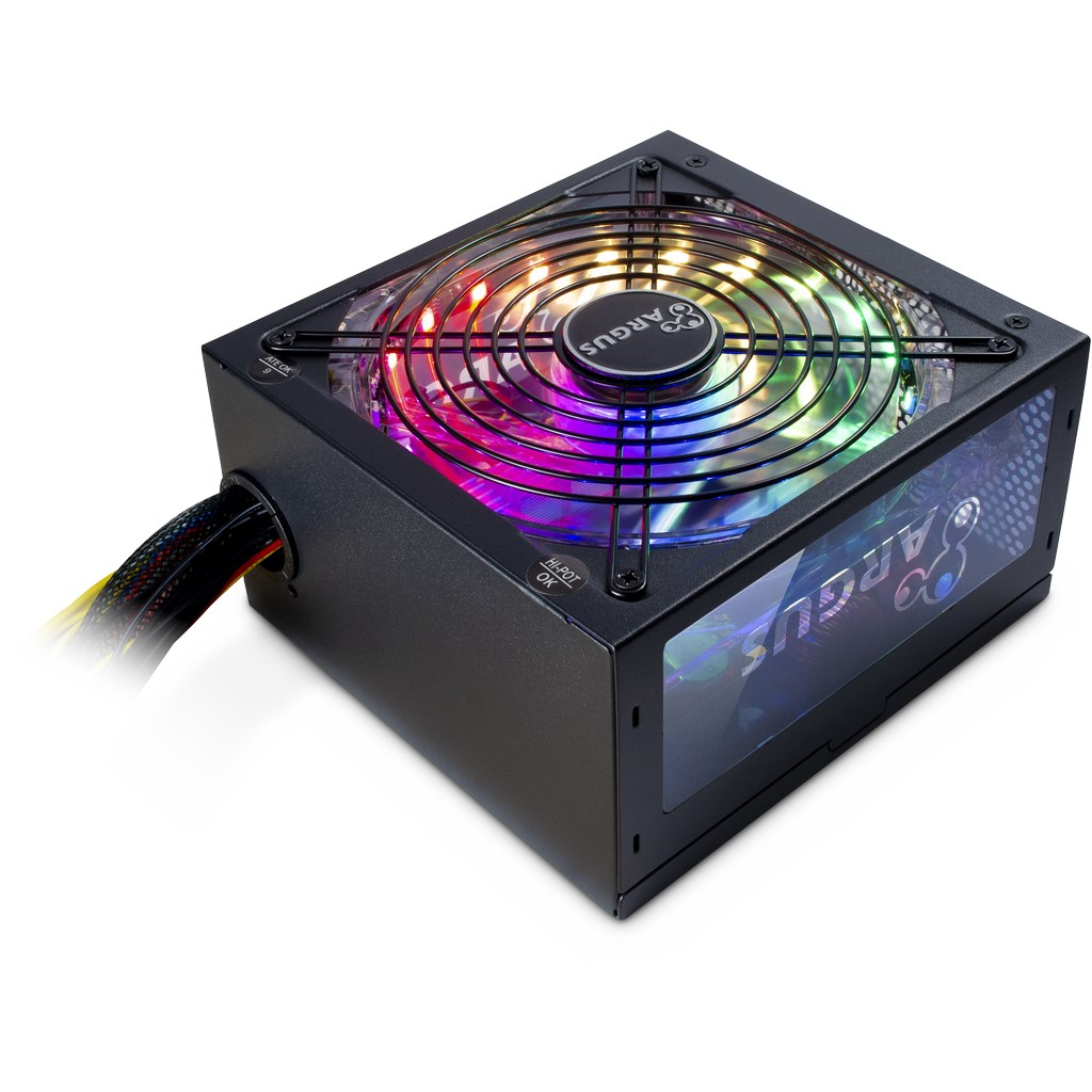 Inter-Tech Netzteil 600W Argus RGB-600 II 140mm Lüfter retail Inter-Tech Netzteil 600W Argus RGB-600 II 140mm Lüfter retail