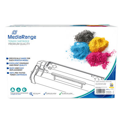 MediaRange Toner HP für CE402A/­507A mit Chip gelb MediaRange Toner HP für CE402A/­507A mit Chip gelb