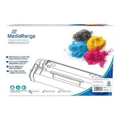 MediaRange Toner HP CE400A/&shy;507A wiederaufbereitet cyan