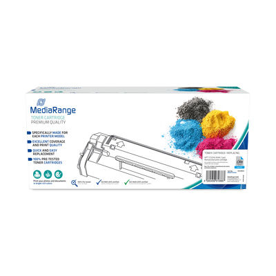MediaRange Toner HP CC531A/&shy;304A CE411X/&shy;305A CF381X/&shy;312A cyan