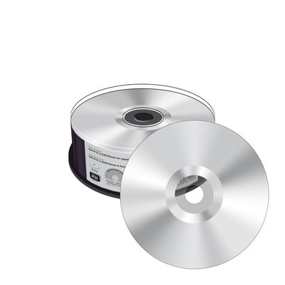 MediaRange DVD+R 8.5GB 25pcs 8x silber unbedruckt