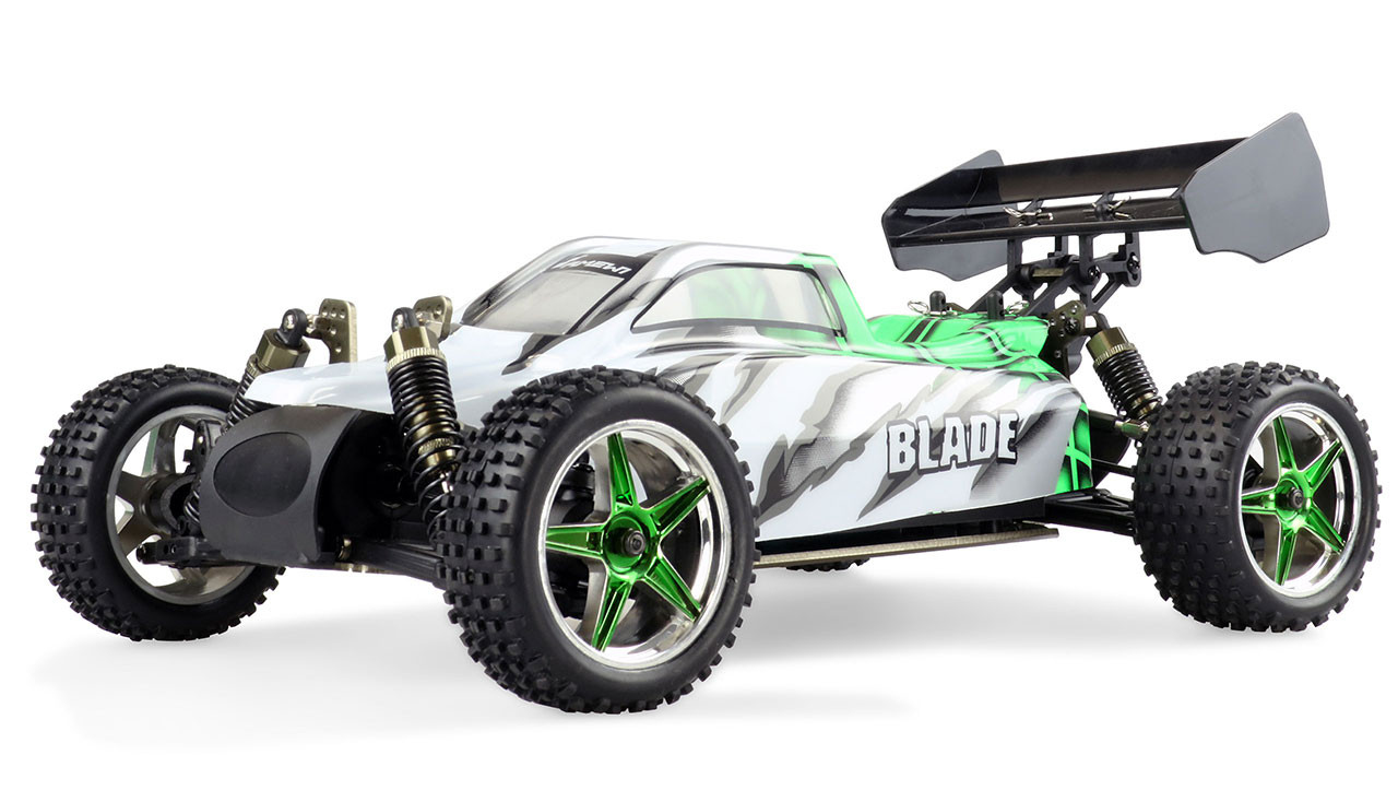Amewi RC Buggy Pro Blade 4WD 1:10 RTR weiß/­grün /­14+ Amewi RC Buggy Pro Blade 4WD 1:10 RTR weiß/­grün /­14+