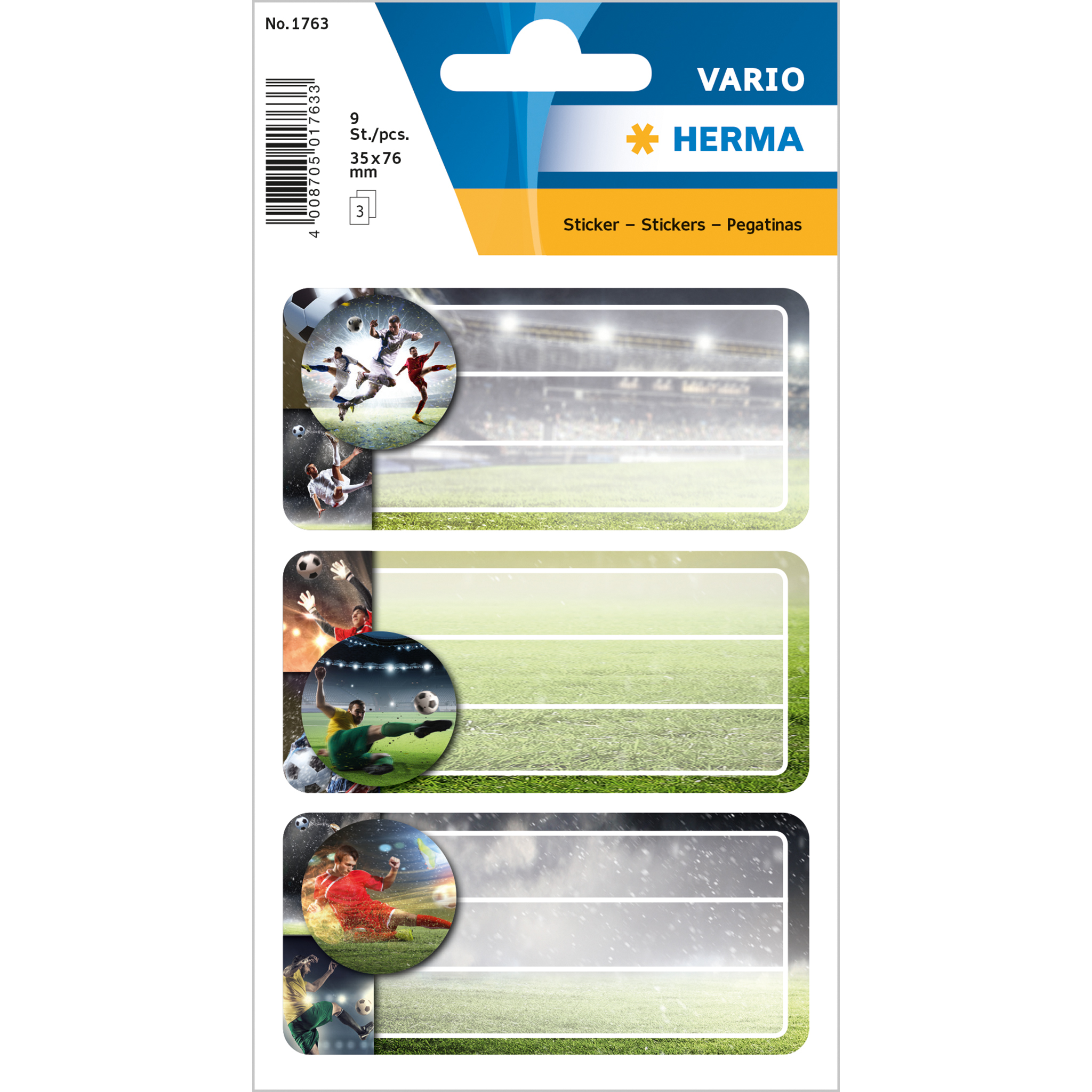 HERMA Schuletiketten Vario Fußball HERMA Schuletiketten Vario Fußball