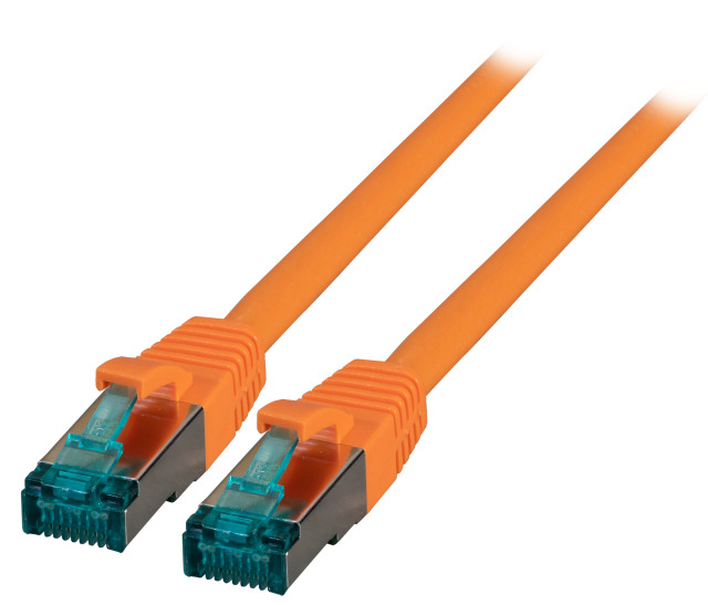 EFB RJ45 Patchkabel S/&shy;FTP Cat.6A LSZH 20.00m orange