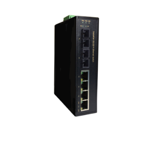 barox Switch 4-Port 4x10/&shy;100TX 2x100FX-SM 100MBit/&shy;s