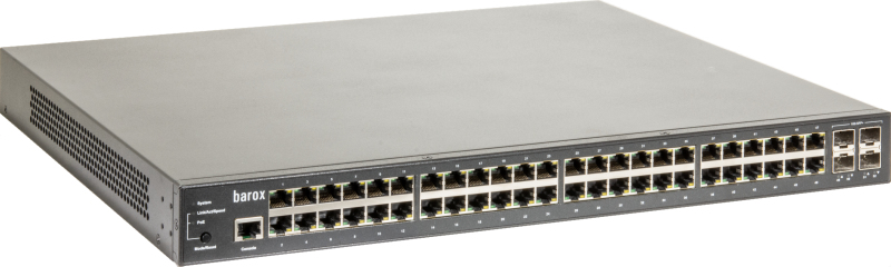 barox Switch 48-Port 48x10/&shy;100/&shy;1000TX u.Tischmontage