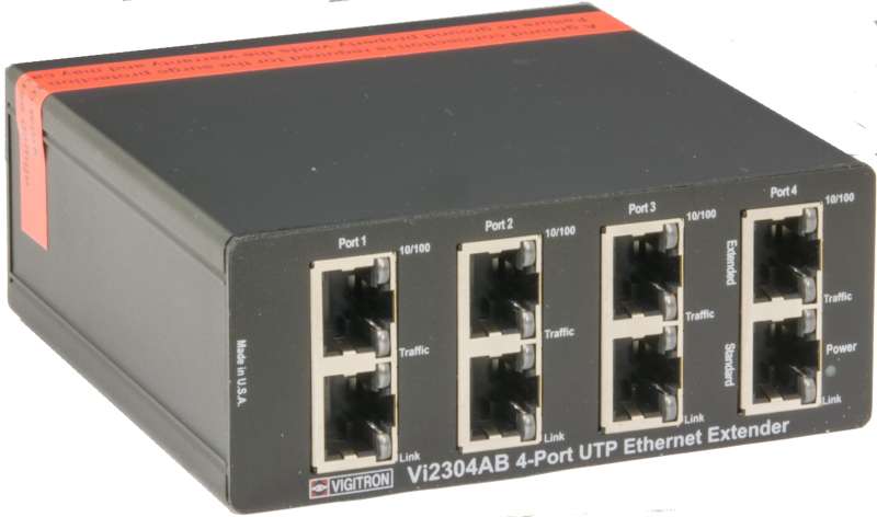 barox 4-Kanal UTP Extender für IP und PoE/&shy;PoE+, Tischgehäuse