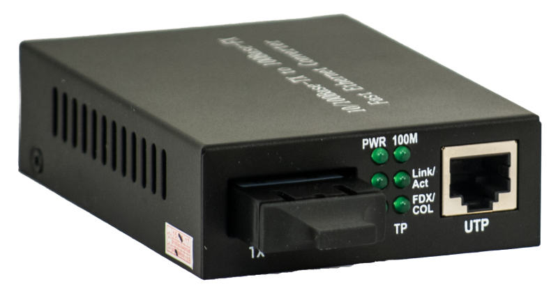 barox Medienkonverter 1-Port 10/&shy;100TX, RJ45 1x100FX 2xSM
