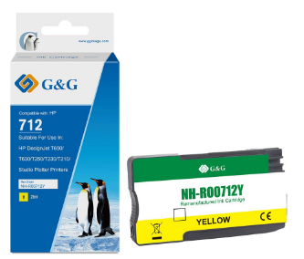 G&G Patrone HP 712 XL (3ED69A) permanent & wasserf. (29 ml)