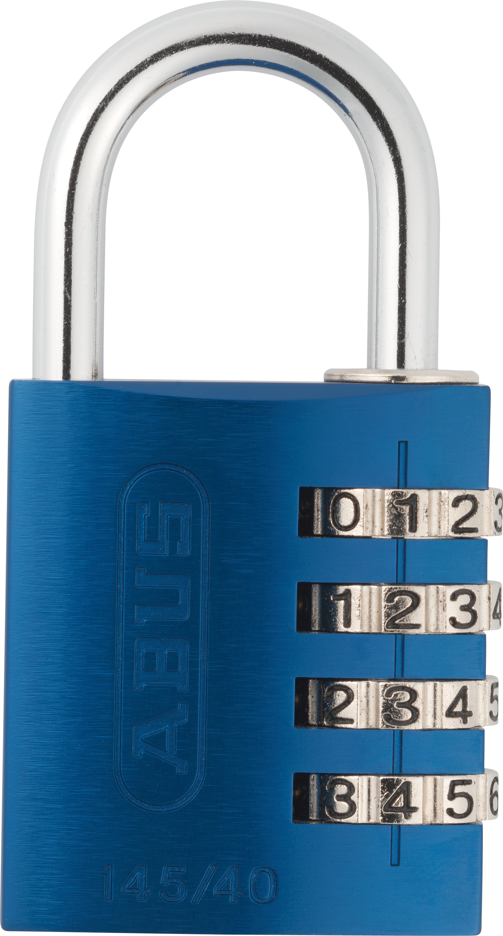 ABUS 145/­40 Zahlen-Kombinationsschloss blau ABUS 145/­40 Zahlen-Kombinationsschloss blau
