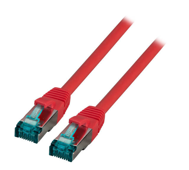 EFB RJ45 Patchkabel S/­FTP Cat.6A LSZH 15.00m rot EFB RJ45 Patchkabel S/­FTP Cat.6A LSZH 15.00m rot