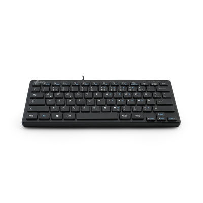 MediaRange Tastatur USB 2.0 Kompakt Flach 78 Tasten Schwarz