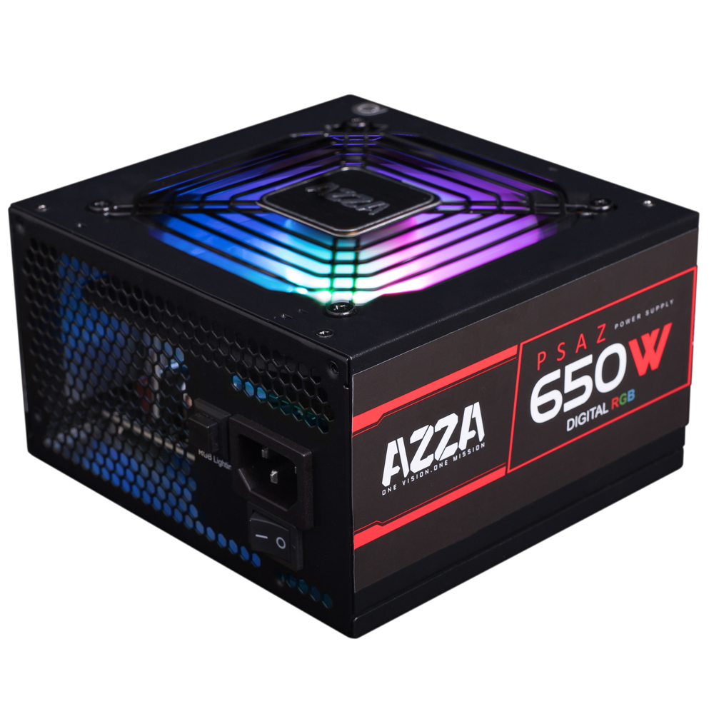 AZZA Netzteil 650W PSAZ ARGB 120mm Schwarz