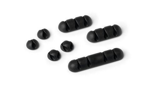 DURABLE Kabelclip CAVOLINE CLIP MIX 7x graphit DURABLE Kabelclip CAVOLINE CLIP MIX 7x graphit