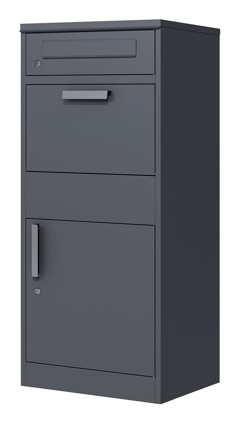 Phoenix Safe Paket Box PB1121AAK graphitgrau Schlüssel groß