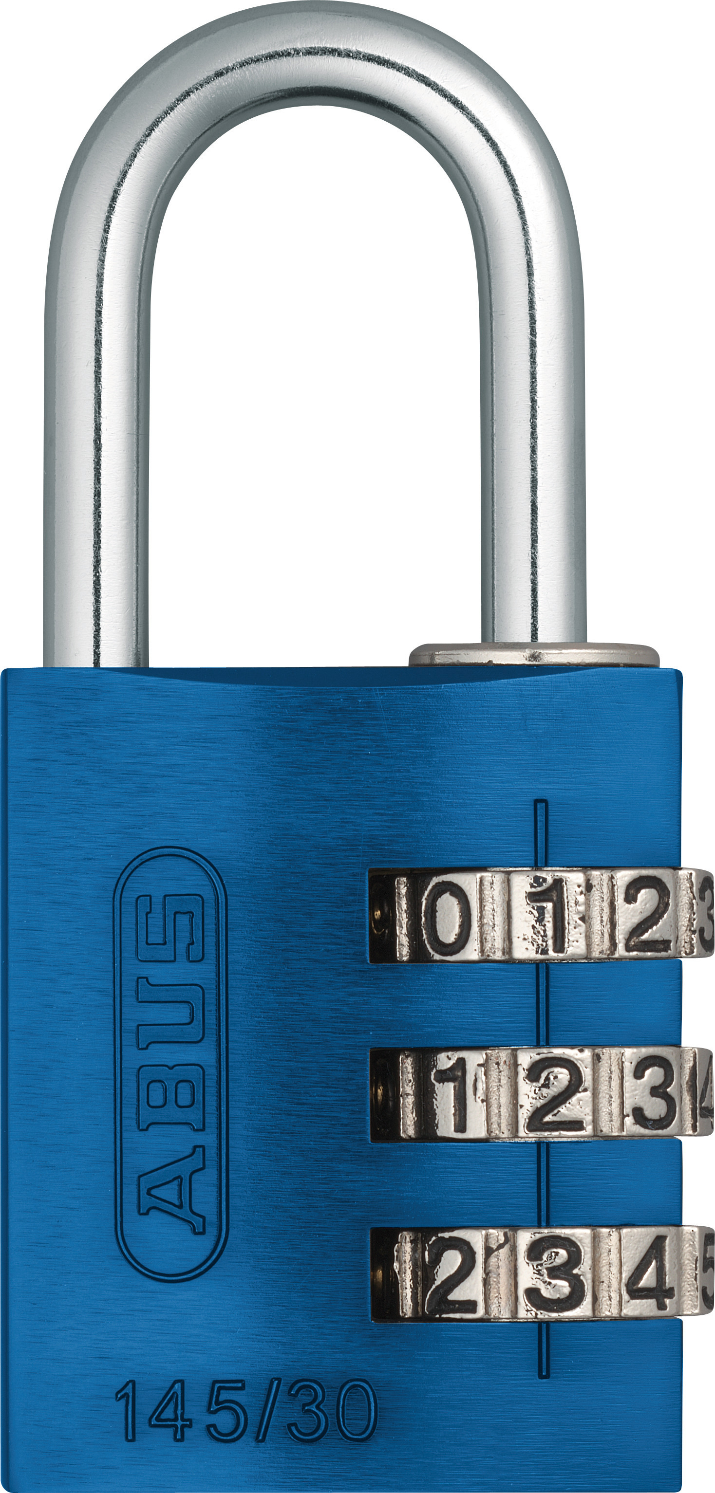 ABUS 145/­30 Zahlen-Kombinationsschloss blau ABUS 145/­30 Zahlen-Kombinationsschloss blau