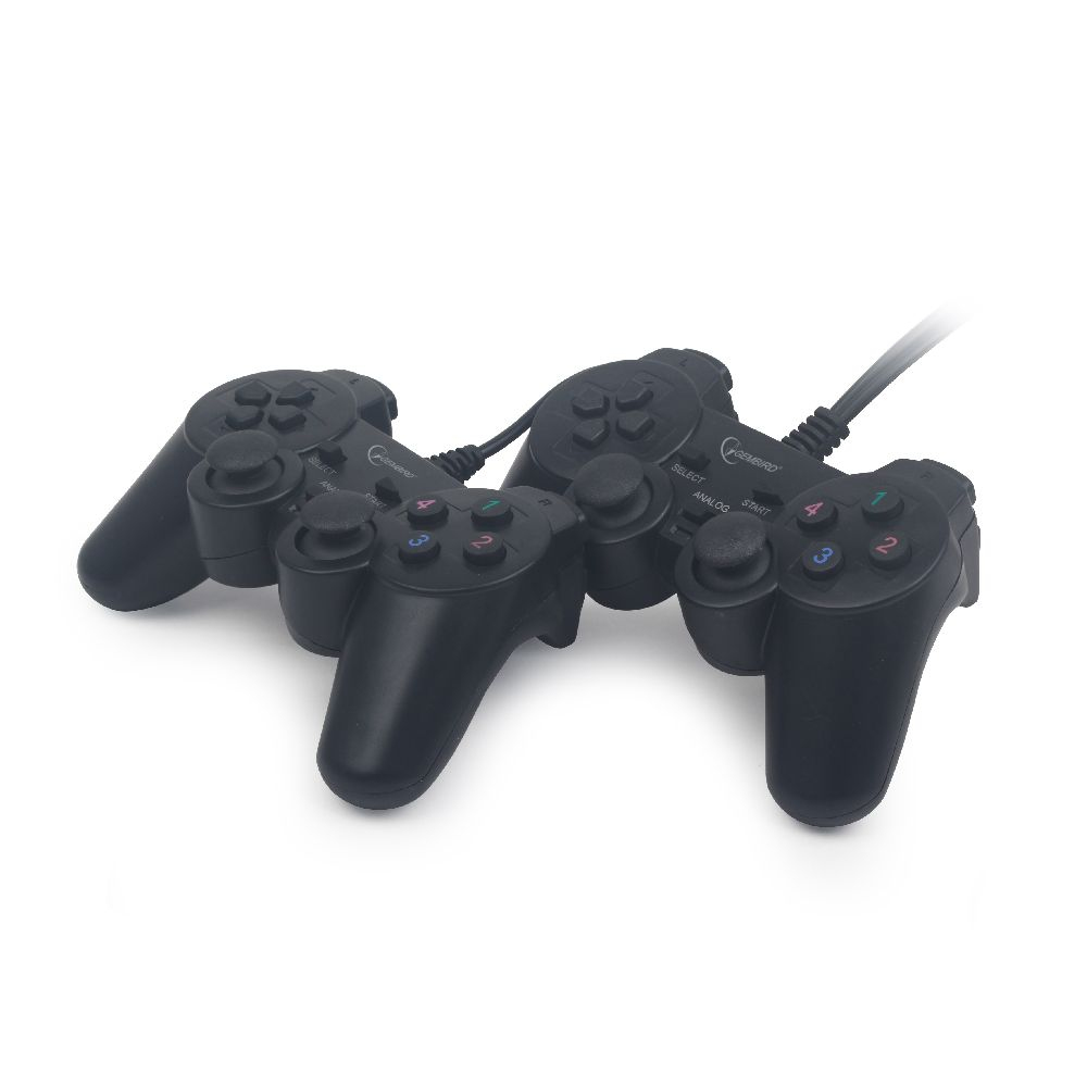 gembird Gamepad 2erPack USB Gamepad Dual Vibration 10 Tasten