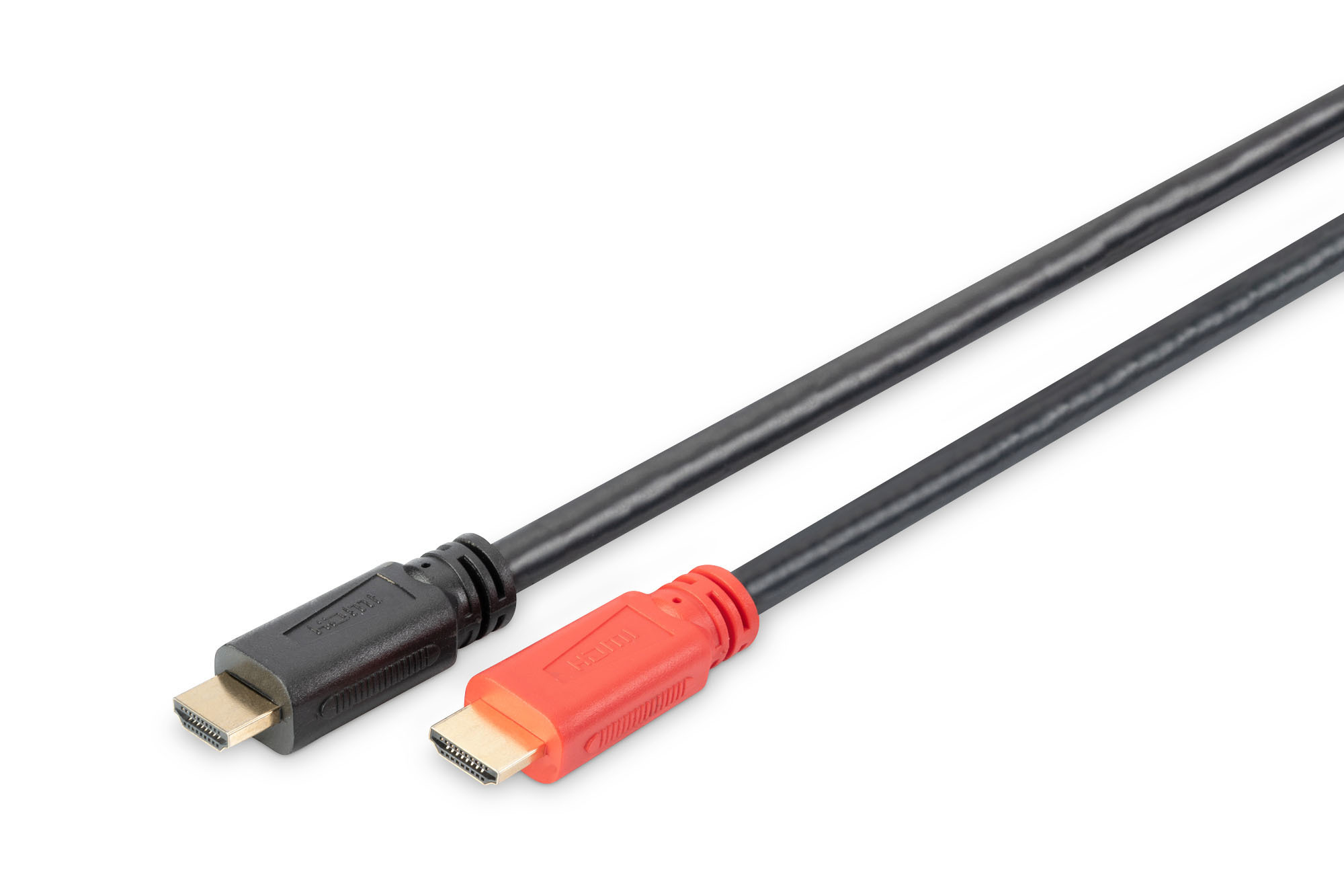 DIGITUS HDMI-Kabel Ethernet u. Signalverstärker 10m schwarz DIGITUS HDMI-Kabel Ethernet u. Signalverstärker 10m schwarz