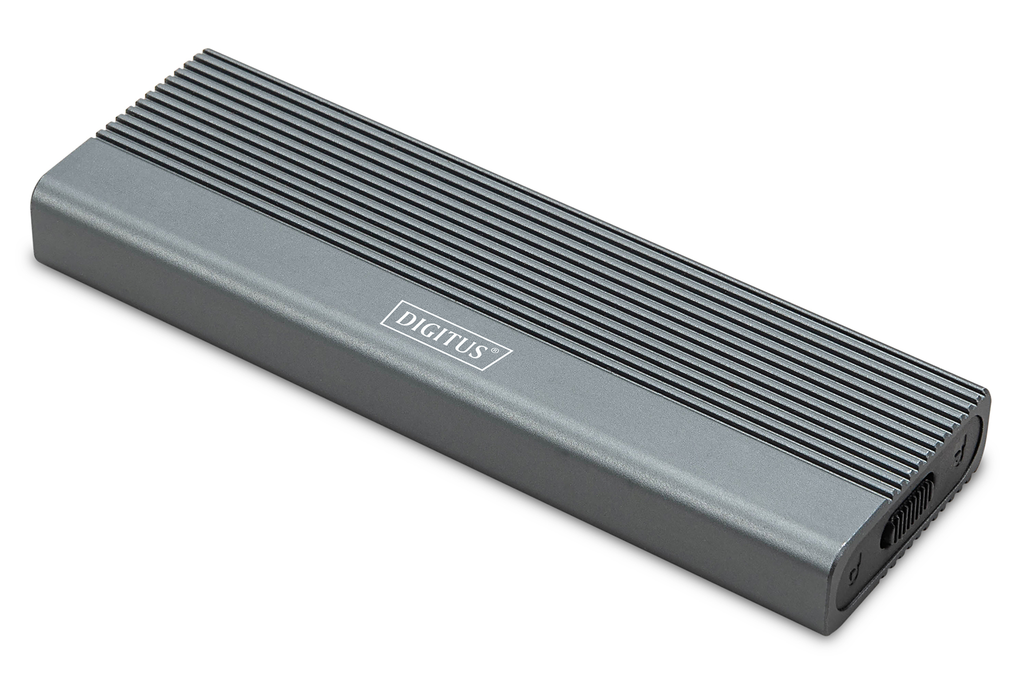 DIGITUS Gehäuse USB 3.1 Gen2 SSD M2 NVMe Alu