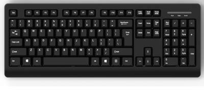 MediaRange Tastatur USB 2.0 kabelgebunden QWERTZ schwarz