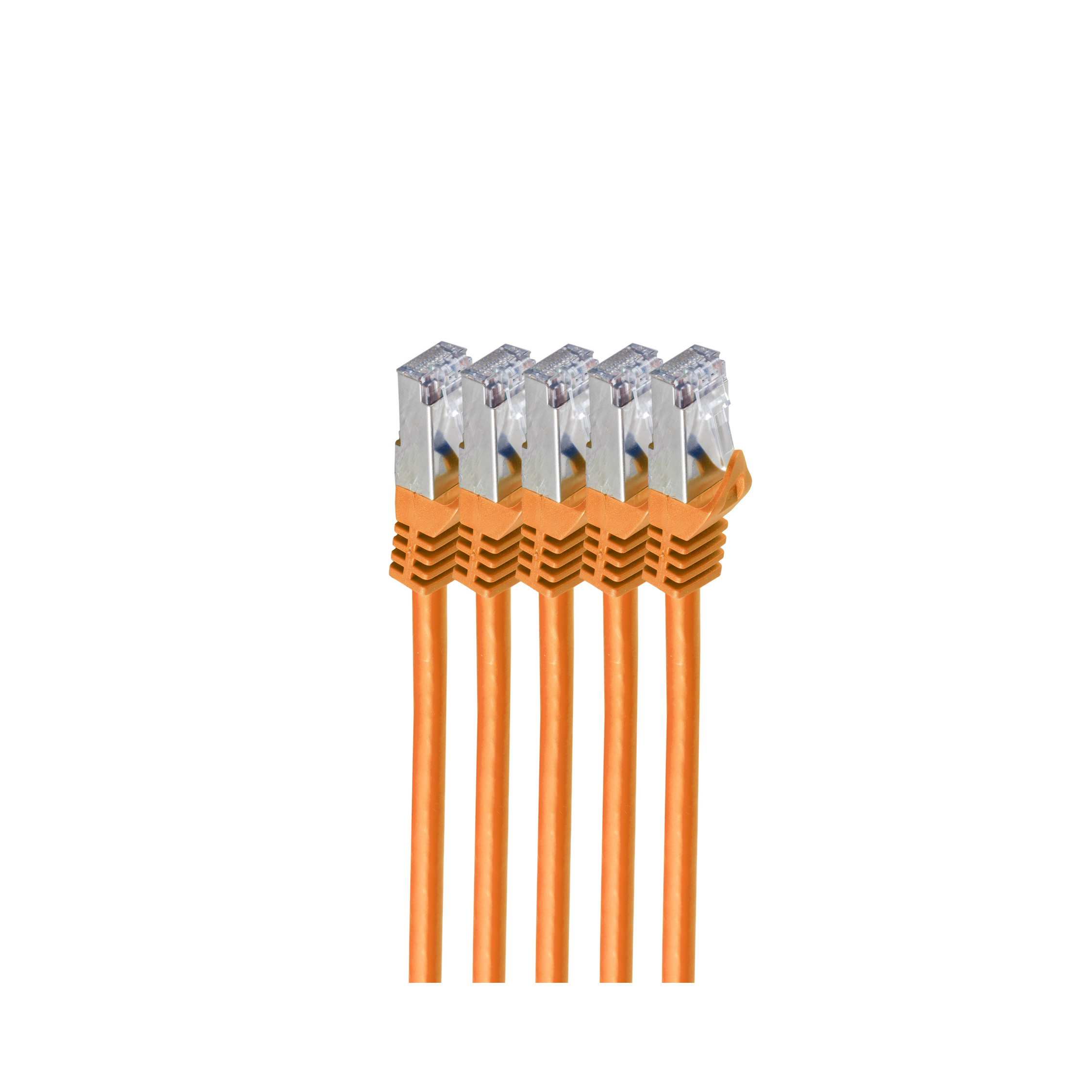 Shiverpeaks RJ45 Patchkabel S/&shy;FTP, Cat7 VE5, 3m orange
